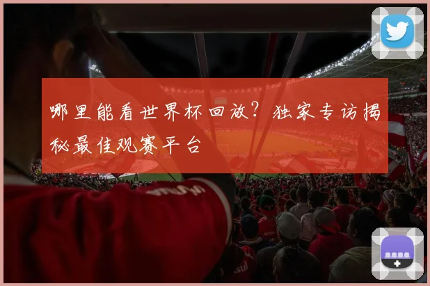 哪里能看世界杯回放？独家专访揭秘最佳观赛平台